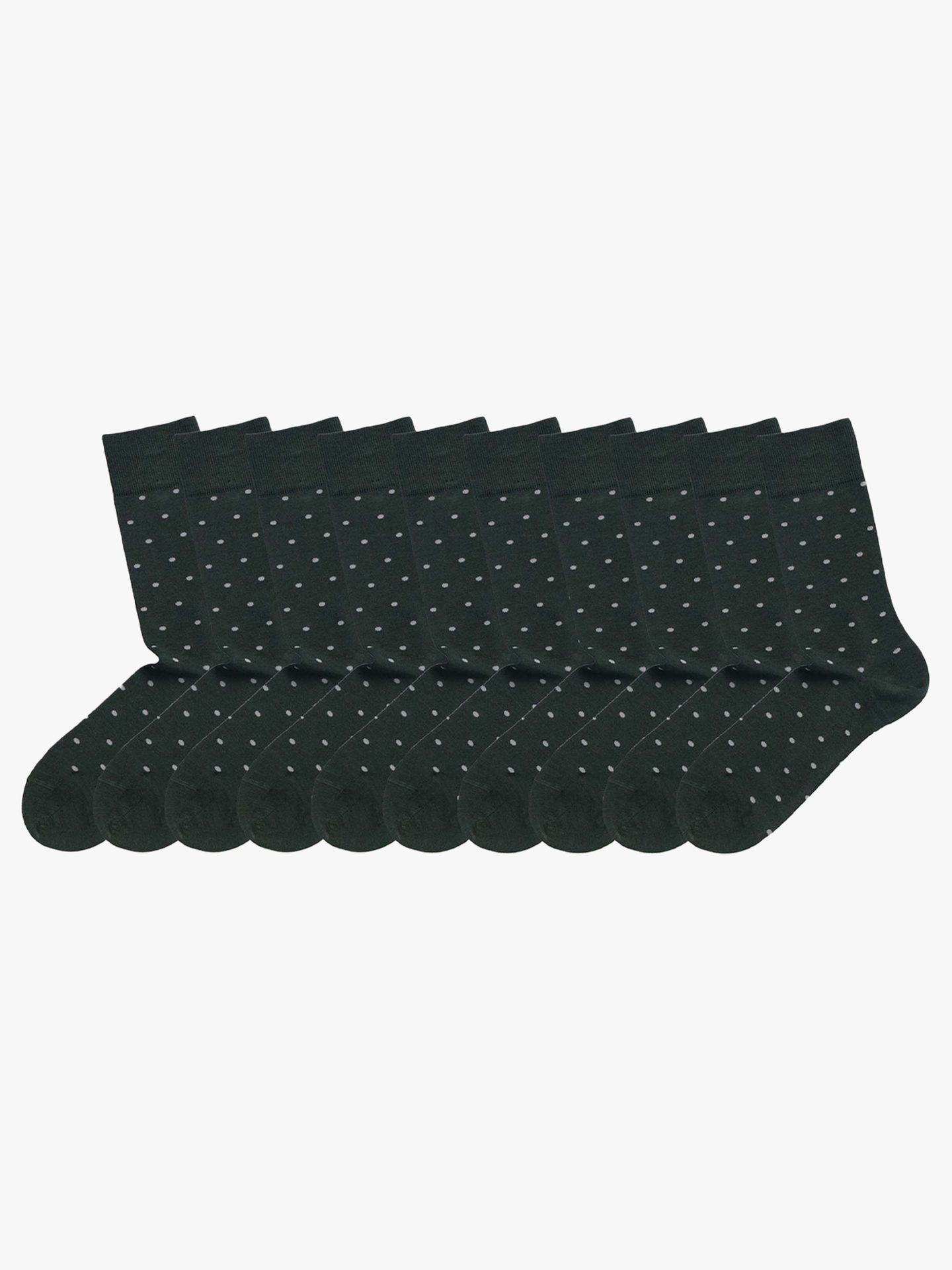 Eton 10pk Bambus dots Olive/beige