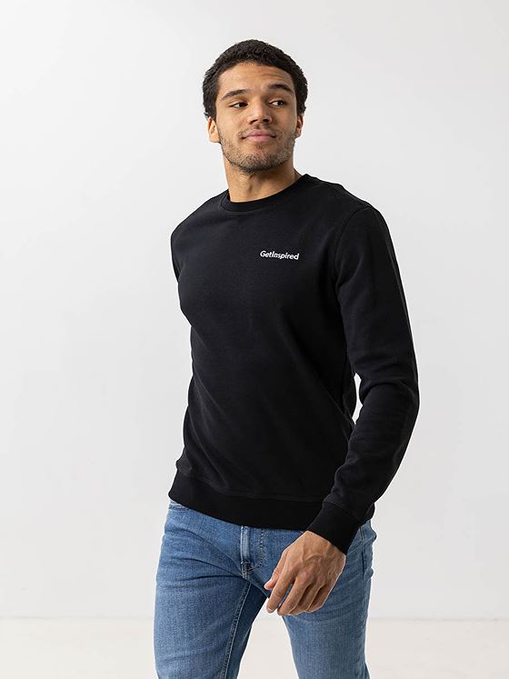 Get Inspired Crewneck Black