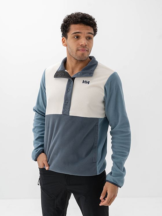 Helly Hansen Daybreaker Snap Pullover Washed Navy