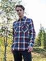 Helly Hansen Lokka Organic Flannel Long Sleeve Shirt Alpine Frost