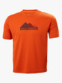 Helly Hansen HH Tech Graphic T-Shirt 348 Gold Rush