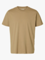 Selected Homme Aspen Short Sleeve O-Neck Tee Kelp