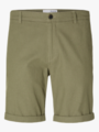 Selected Homme Slim Luton Flex Shorts Burnt Olive