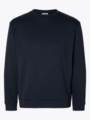 Selected Homme Emanuel Soft Crew Neck Sweat Sky Captain