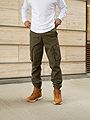 Jack and Jones Kane Noah Cuffed Cargo Olive Night