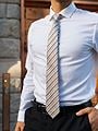 Jack and Jones Solidary Printed Tie Silver Lining