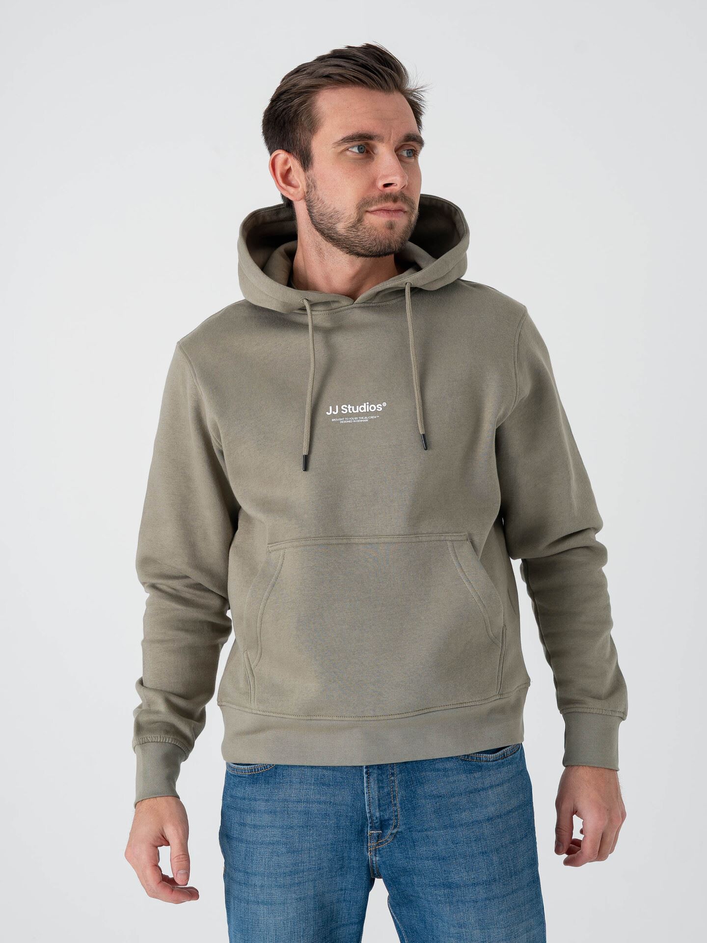 Jack and Jones Soho Sweat Hood Vetiver
