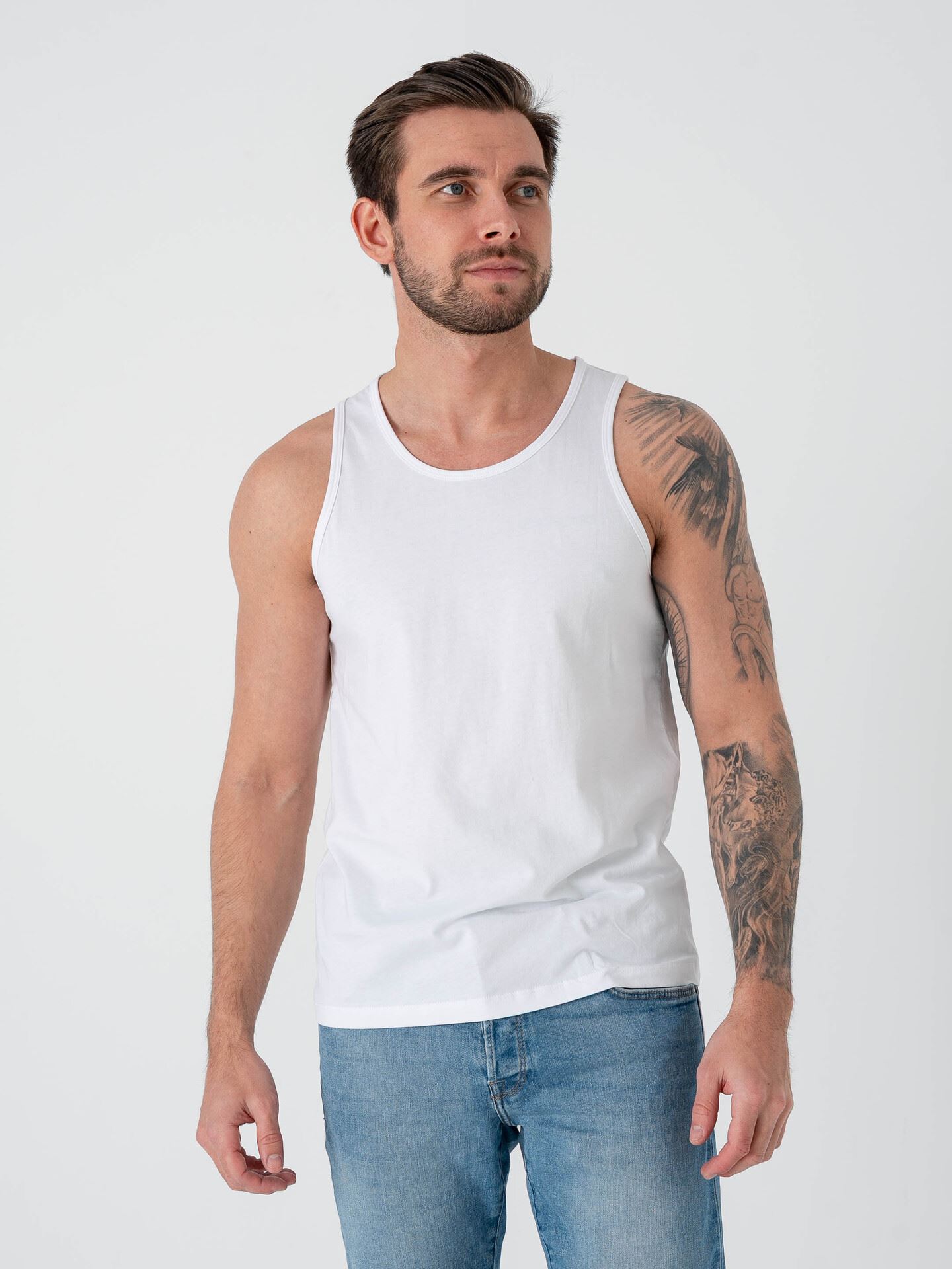 Jack and Jones Organic Basic TankTop Bright White