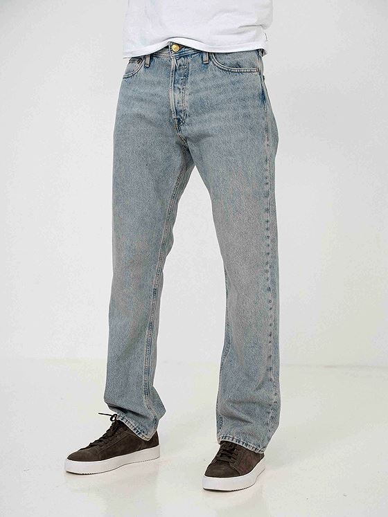 Jack and Jones Chris Original Jeans Blue Denim