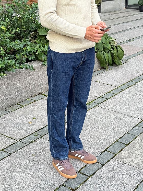 Jack and Jones Chris Original Jeans Blue Denim