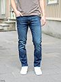 Jack and Jones Clark Evan Jeans Blue Denim