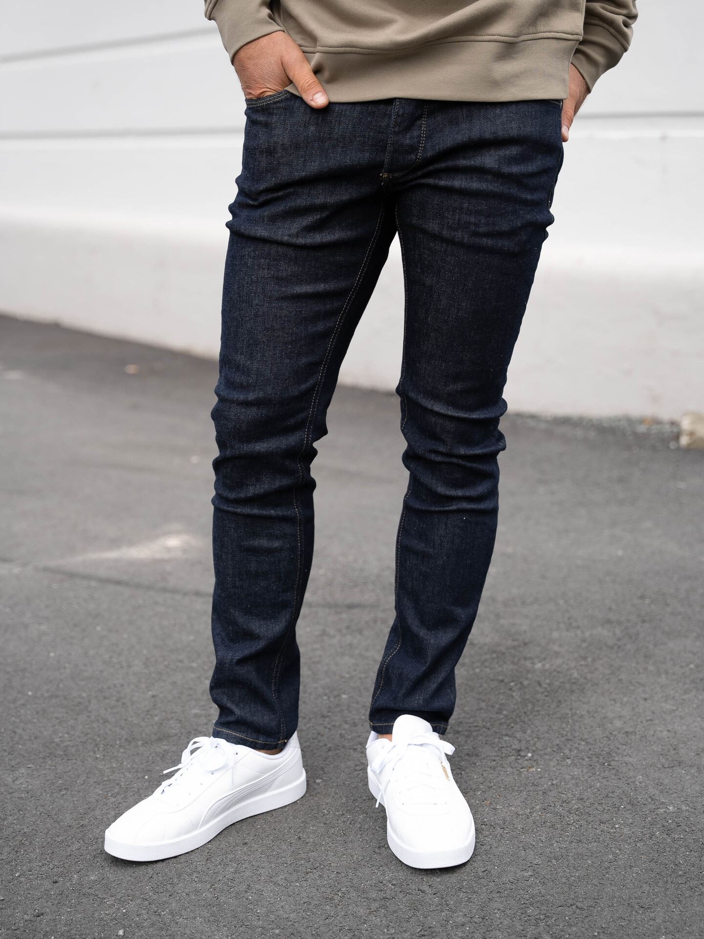 Jack and Jones Glenn Icon Jeans Blue Denim