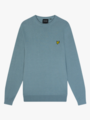 Lyle & Scott Crew Neck Cotton Jumper Slate Blue