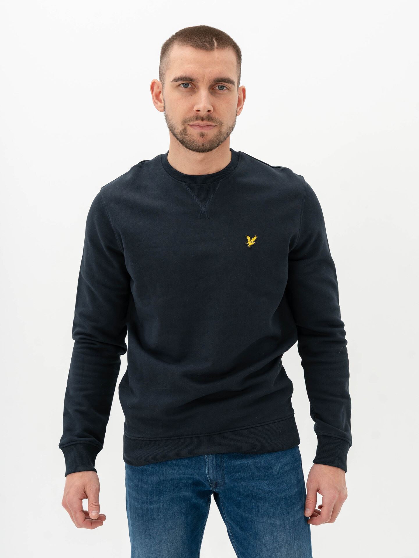 Lyle & Scott Crew Neck Sweatshirt Dark Navy