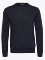 Matinique Margrate Wool Pullover Dark Navy