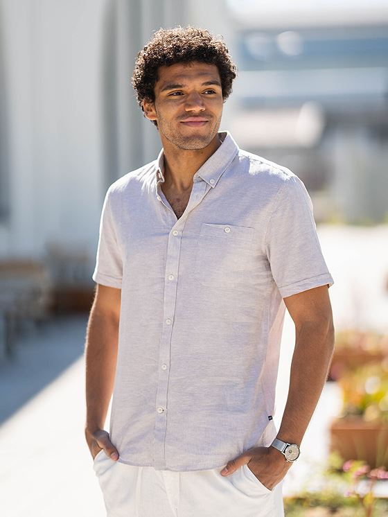 Matinique Trostol BD Short Sleeve Plaza Taupe