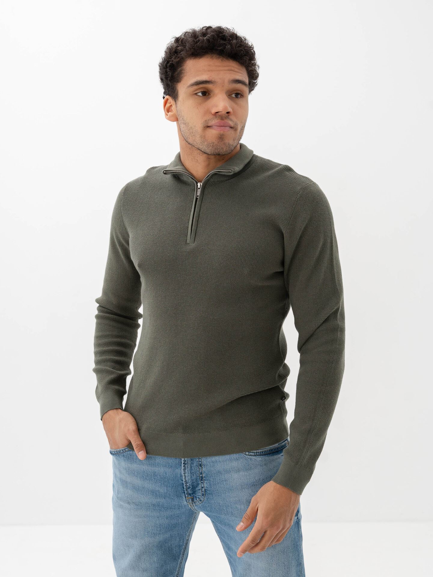 Matinique Lagoon Half Zip Thyme