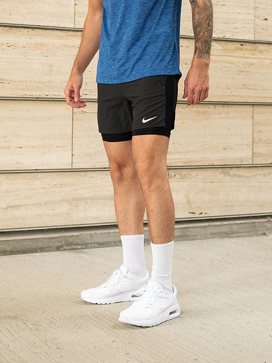 Nike Dri-Fit Stride 5" Hybrid Shorts Black