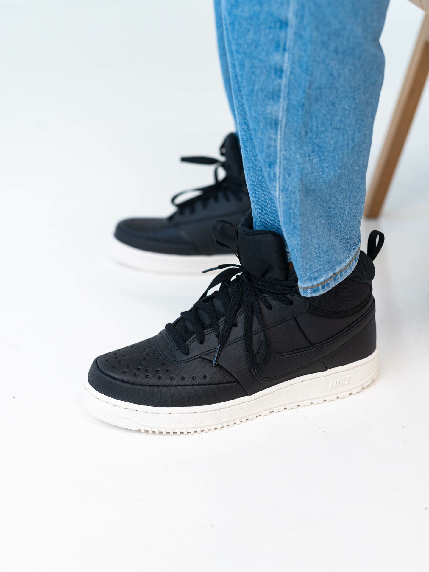 Nike Court Vision Mid Winter Black / Phantom