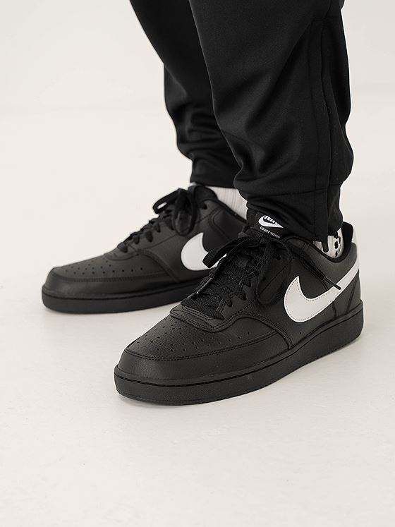 Nike Court Vision Low Black / White