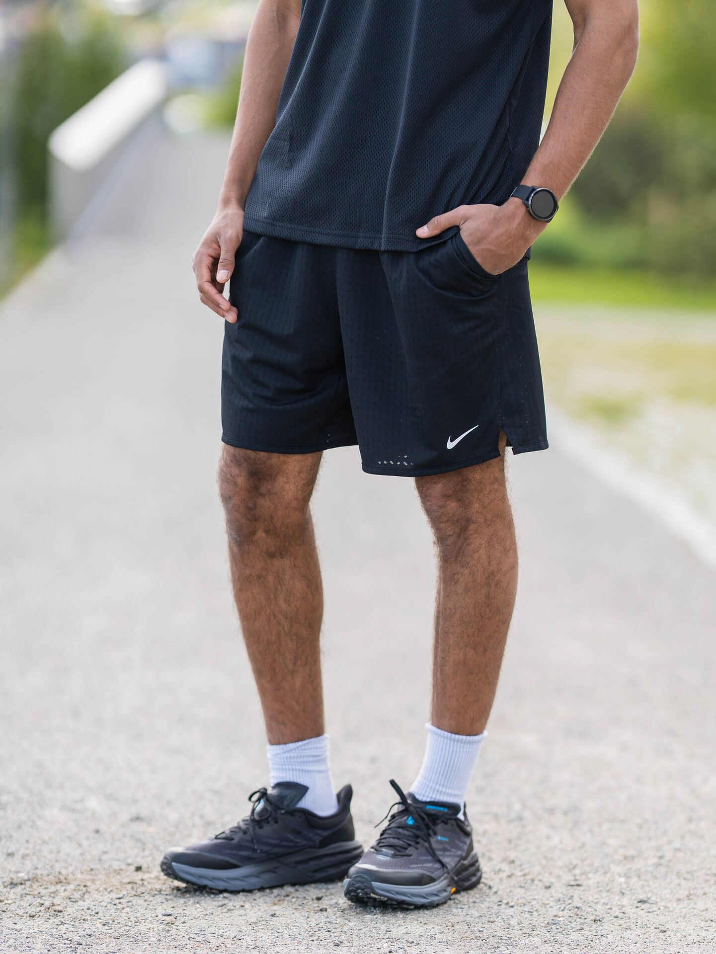 Nike Dri-Fit Breathe Totality 7" UL Shorts Black / White