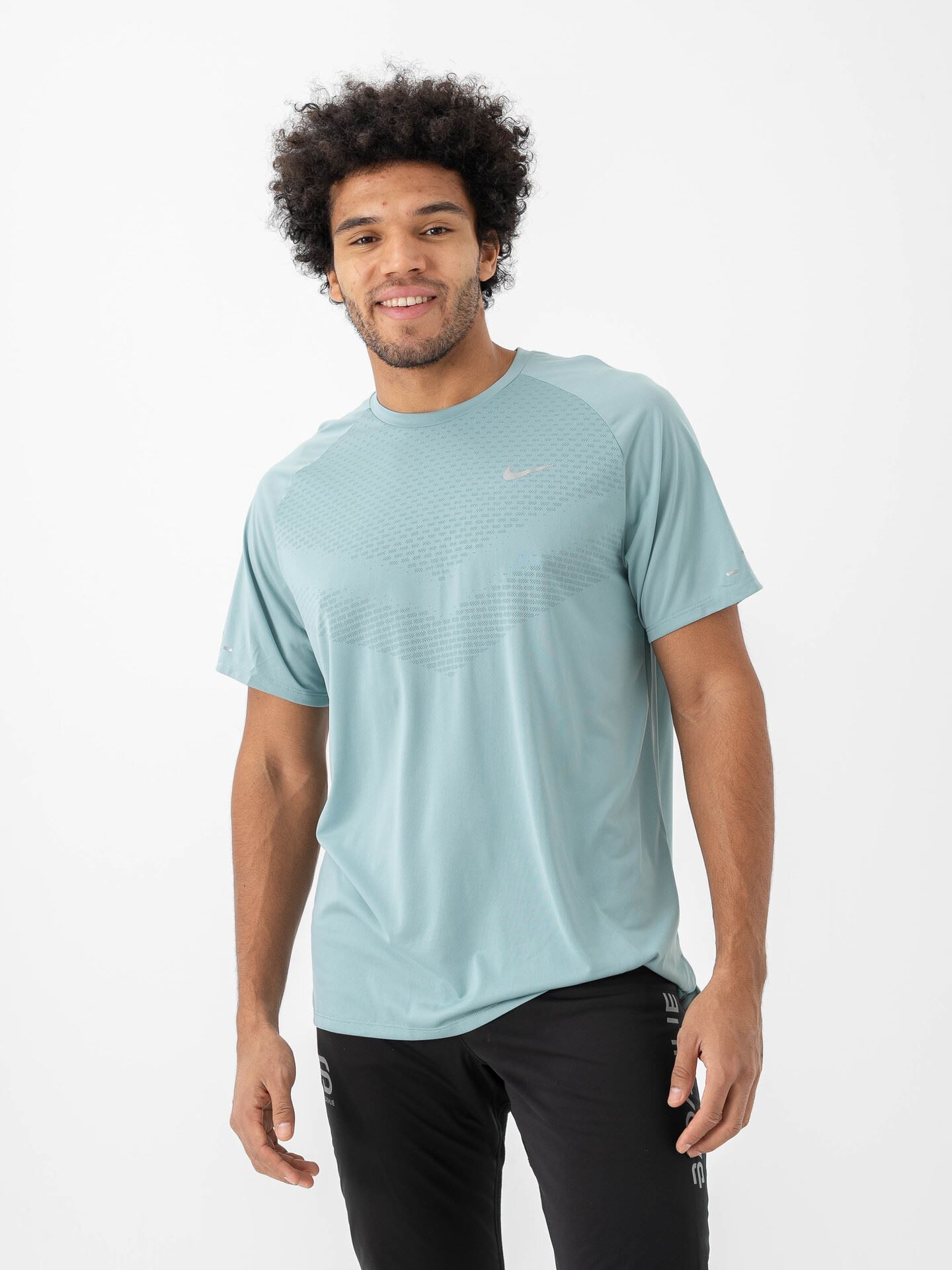 Nike Dri-Fit Adv Stride Short Sleeve Top Cannon / Reflective Silver