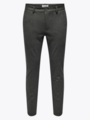 Only & Sons Mark Slim Fit Herringbone Pant Slate Black