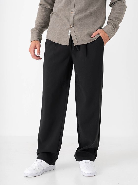 Only & Sons Will Loose String Pant Jet Black