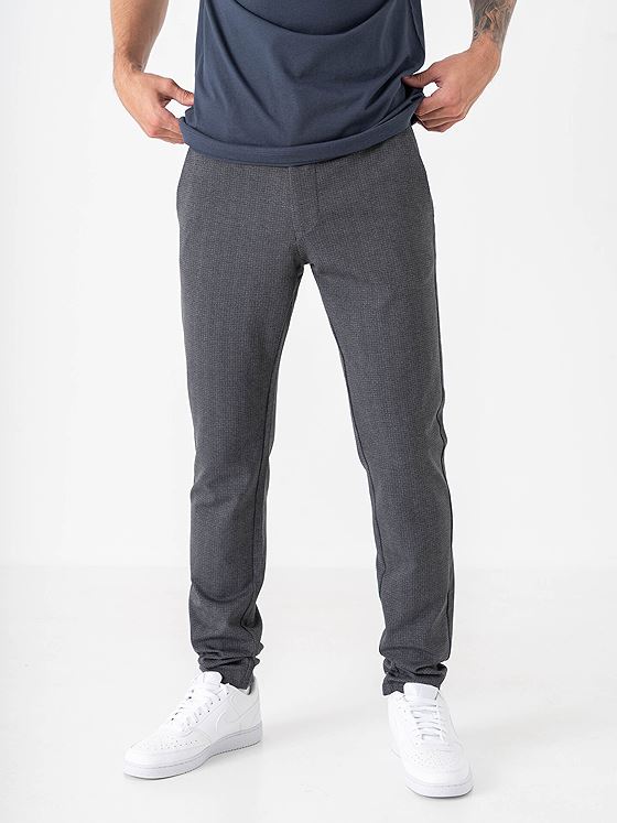 Only & Sons Mark Slim Check Pant Night Sky