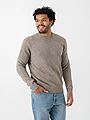 Only & Sons Ray Regular Long Sleeve Crew Knit Walnut
