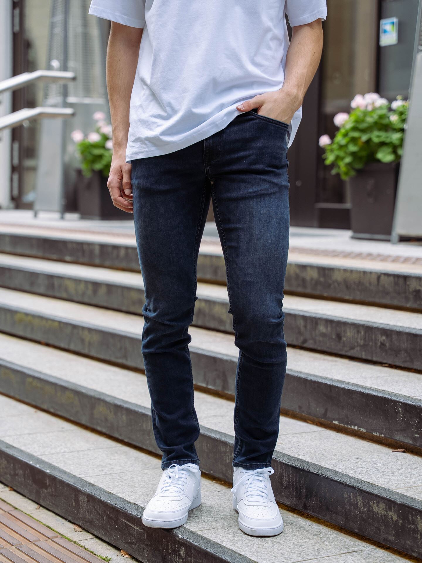 Only & Sons Loom Slim Denim Blue Black Denim