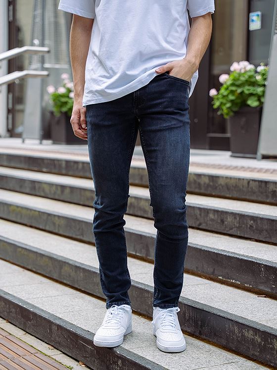 Only & Sons Loom Slim Denim Blue Black Denim