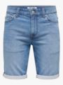 Only & Sons PLY Jog Denim Shorts Blue Denim