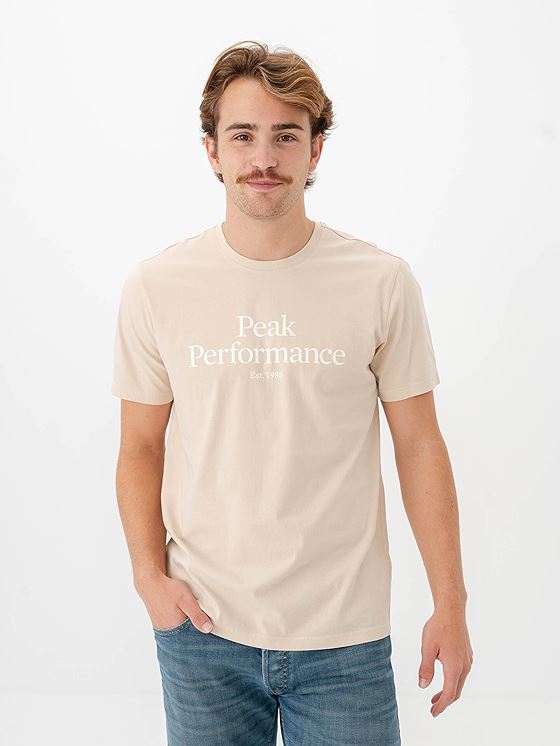 Peak Performance Original Tee Sand Fog