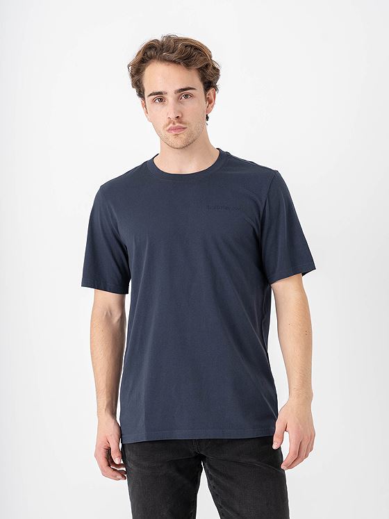 Peak Performance M Original Small Logo Tee BLUE SHADOW