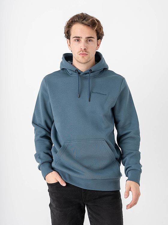 Peak Performance M Original Small Logo Hood MOUNTAIN LAKE