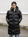 Rains Alta Longer Puffer Jacket Black