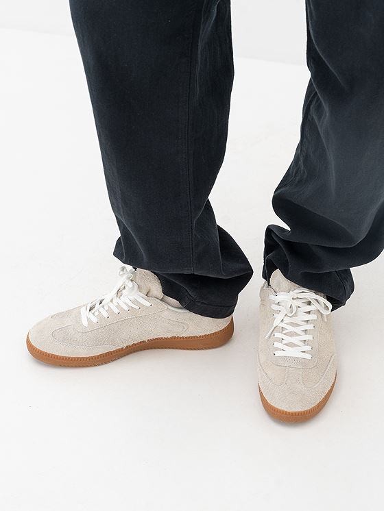 Roberto Rosso Ace Suede Cream Black