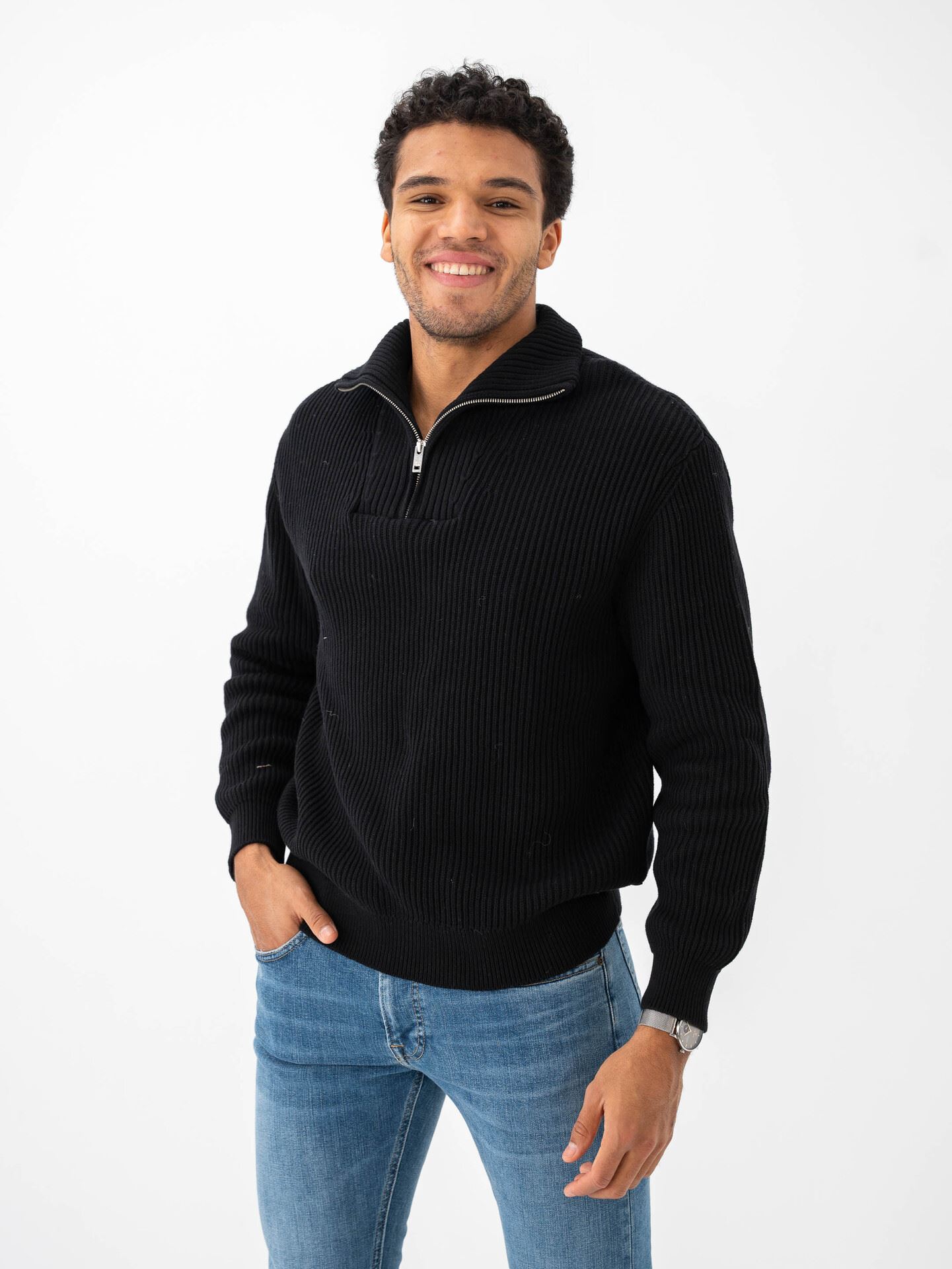 Solid Nalle Knit True Black