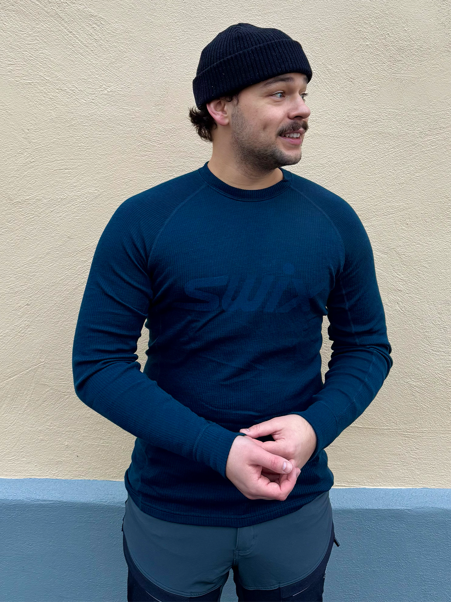 Swix RaceX Merino Long Sleeve Dark Navy