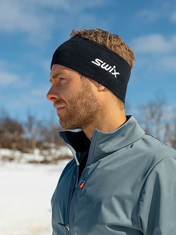 Swix Heat Wool Headband Jetblack