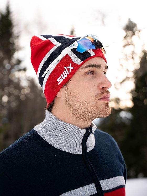 Swix Norway Beanie Red