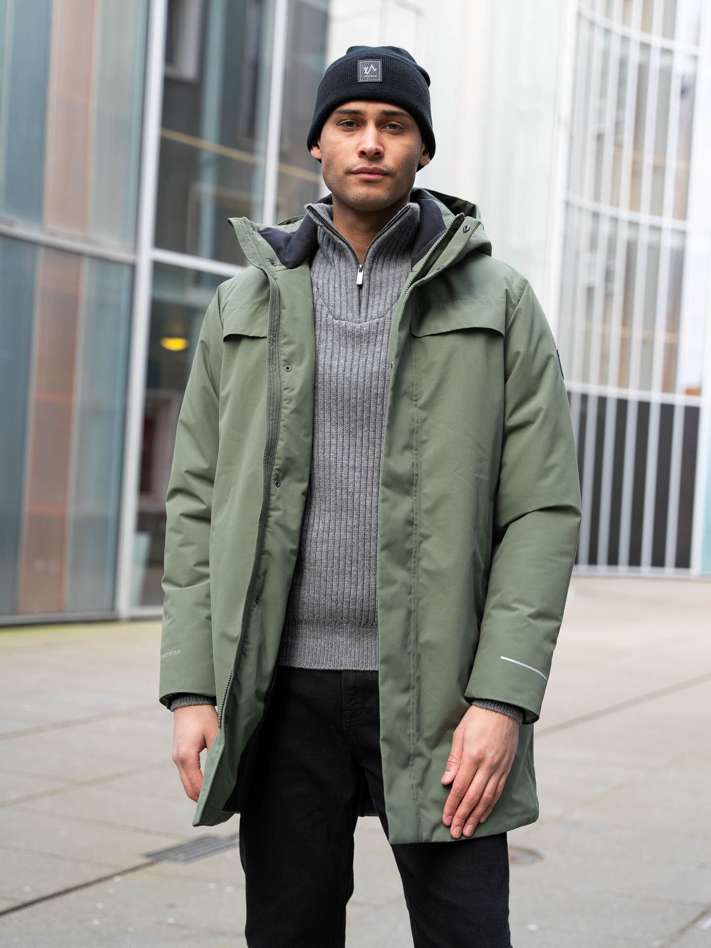 Twentyfour Mode Warm Parkas Furu