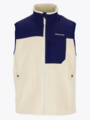 Twentyfour Mode Fleece Vest Gråhvit