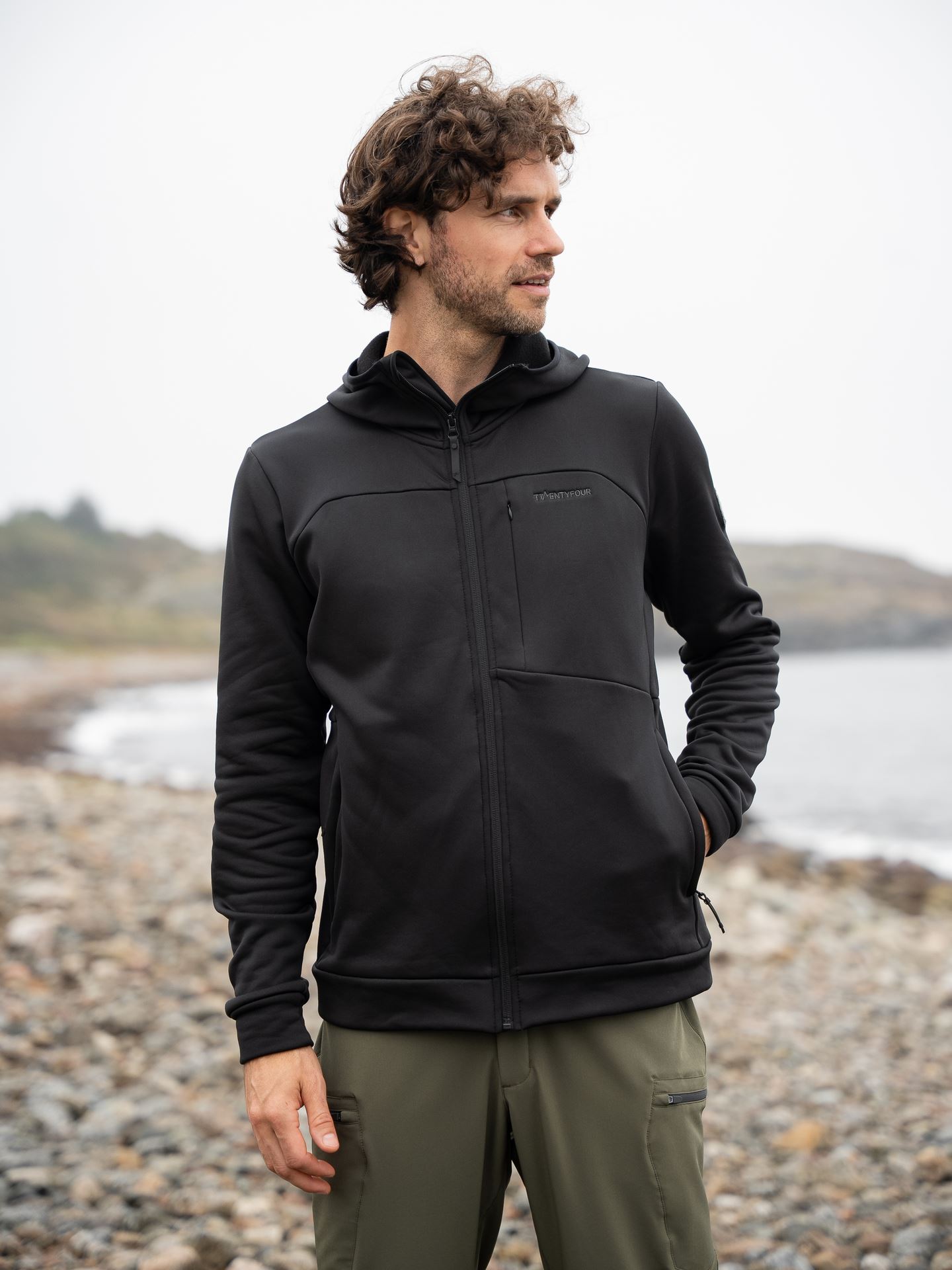 Twentyfour Venture Air Hoodie Sort