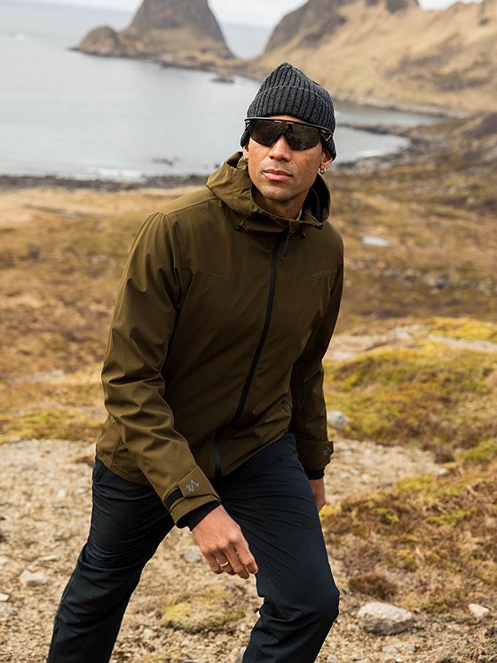 Twentyfour Aurora 2-Lags Skalljakke Mørk Oliven