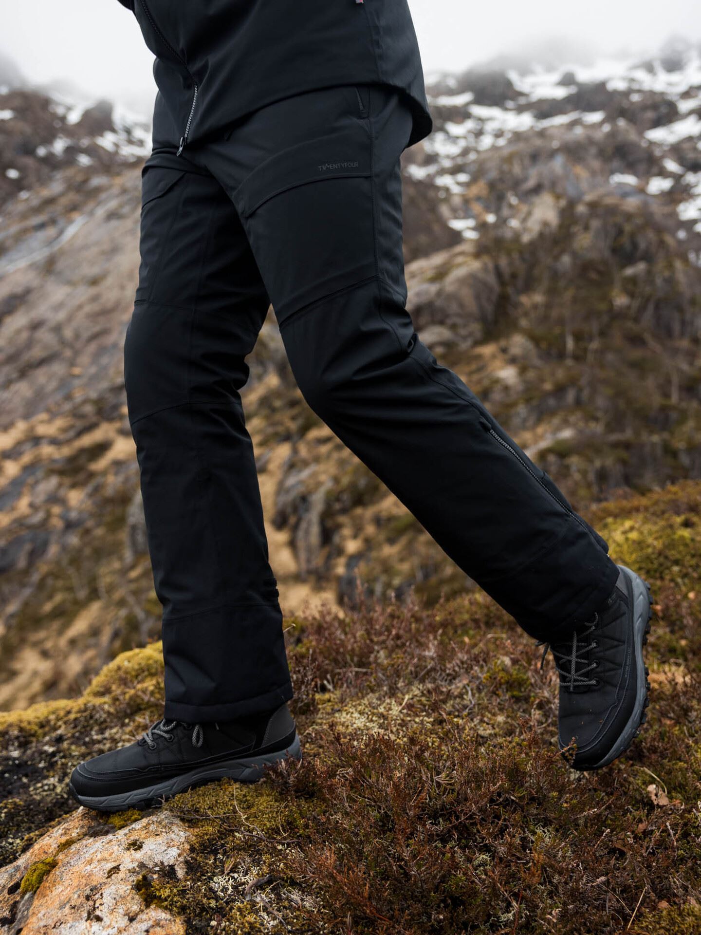 Twentyfour Aurora Primaloft Skallbukse Sort