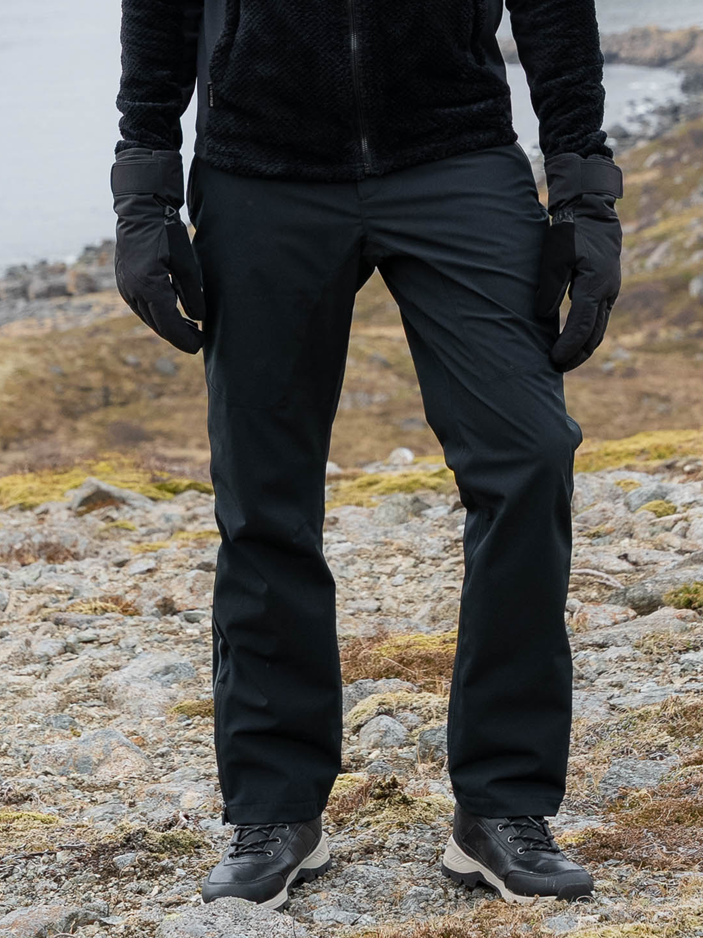 Twentyfour Aurora 3-Lags Skallbukse Sort