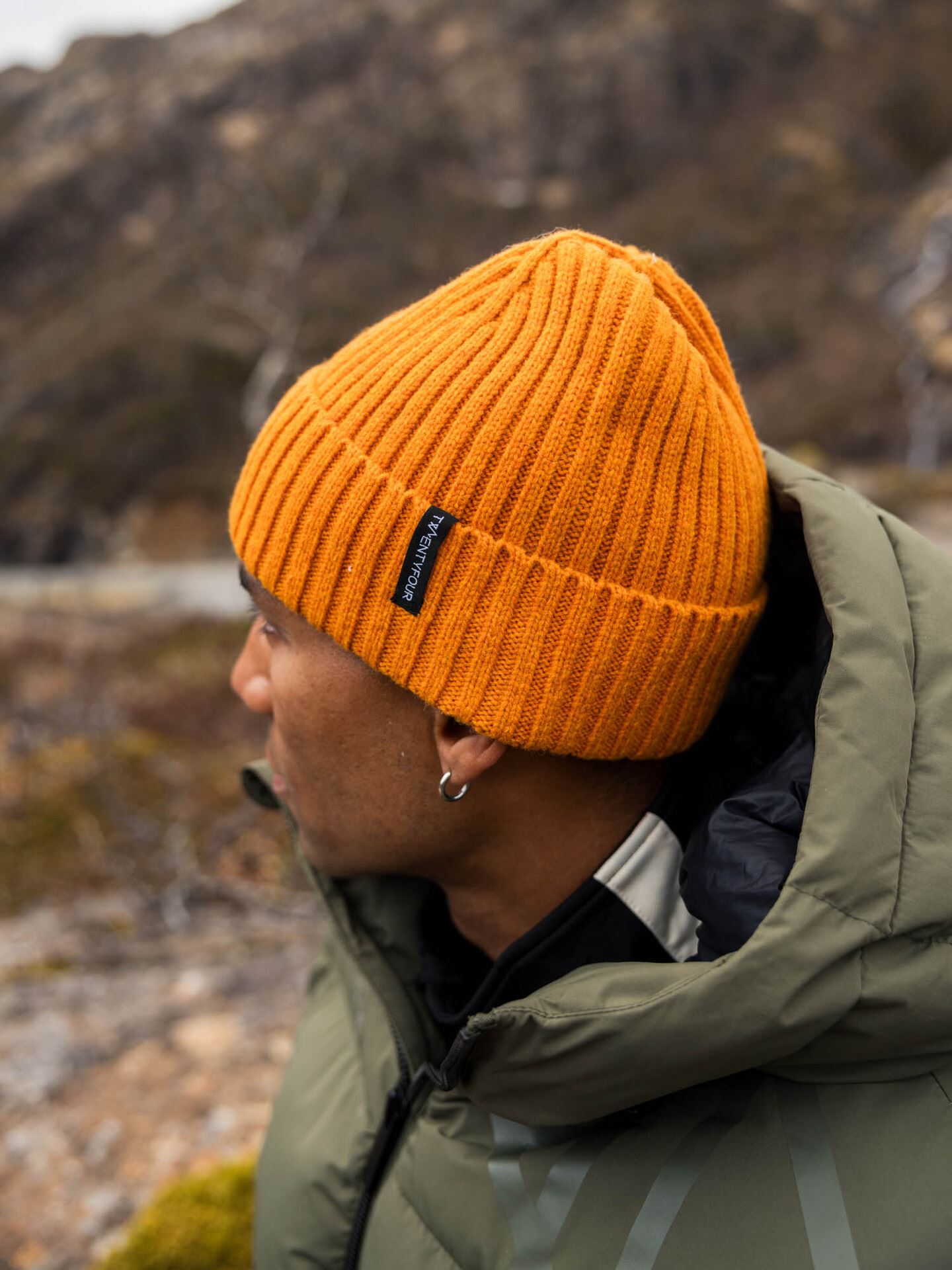 Twentyfour Aurora Rib Lue Orange