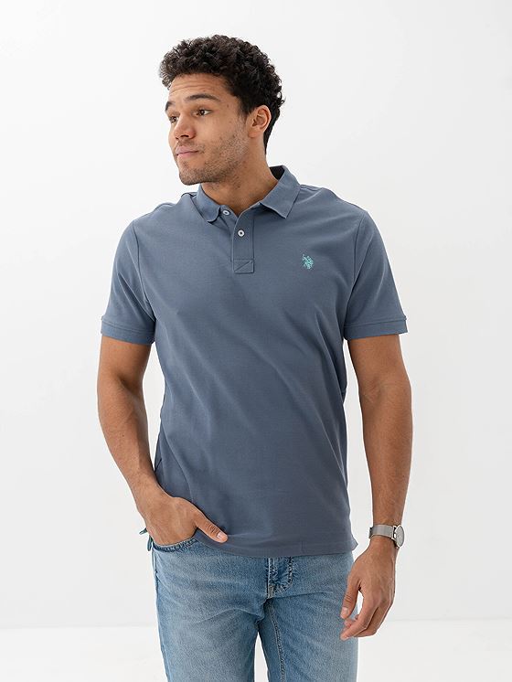 U.S. Polo Assn. Alfred Polo China Blue